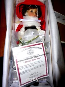 ASHTON DRAKE / DIANNA EFFNER 12 IN BJD LITTLE RED RIDING HOOD NIB WithCOA