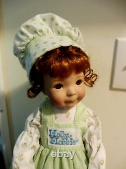 ASHTON DRAKE / DIANNA EFFNER PORCELAIN & CLOTH A HOLLY HOBBIE SPRING WithCOA