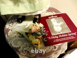 ASHTON DRAKE / DIANNA EFFNER PORCELAIN & CLOTH A HOLLY HOBBIE SPRING WithCOA