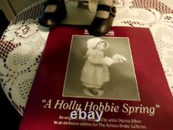 ASHTON DRAKE / DIANNA EFFNER PORCELAIN & CLOTH A HOLLY HOBBIE SPRING WithCOA