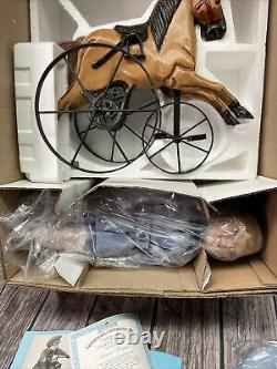 ASHTON DRAKE GALLERIE VICTORIAN PLAYTIME BOY DOLL With HORSE BIKE CINDY MCCLURE