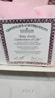 ASHTON-DRAKE GALLERIES BABY EMILY, Celebration of Life A SO Truly Real Doll