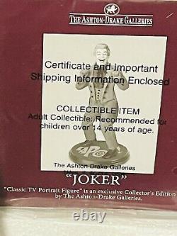 ASHTON- DRAKE GALLERIES JOKER DOLL BRAND NEW IN BOX LIMITED TO 300 Pieces. WOW