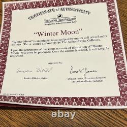 ASHTON DRAKE Galleries Retired WINTER MOON Native American Doll Sandra Bilotto
