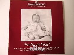 ASHTON DRAKE Hanl Pretty in Pink Original Issue Vinyl Doll