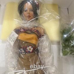 ASHTON DRAKE Legend of the Cherokee Rose Nat/Amer Porc doll Cindy McClure New