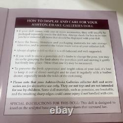 ASHTON DRAKE Legend of the Cherokee Rose Nat/Amer Porc doll Cindy McClure New