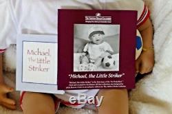 ASHTON DRAKE SO TRULY REAL BOY DOLL Michael The Little Striker Boxed 94097
