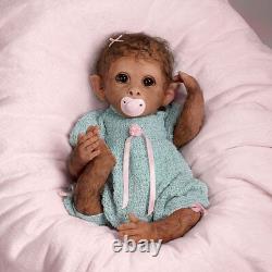 ASHTON DRAKE So Truly Real CLEMENTINE Needs A Cuddle Baby MONKEY Doll NEW