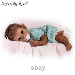 ASHTON DRAKE So Truly Real CLEMENTINE Needs A Cuddle Baby MONKEY Doll NEW