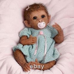 ASHTON DRAKE So Truly Real CLEMENTINE Needs A Cuddle Baby MONKEY Doll NEW