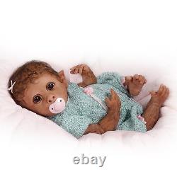 ASHTON DRAKE So Truly Real CLEMENTINE Needs A Cuddle Baby MONKEY Doll NEW