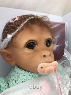 ASHTON DRAKE So Truly Real CLEMENTINE Needs A Cuddle Baby MONKEY Doll NEW