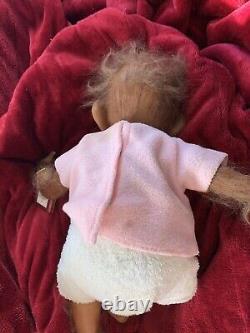 ASHTON DRAKE So Truly Real COCO Lifelike Baby MONKEY Doll Used Rare