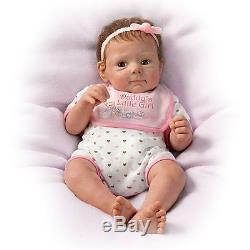 ASHTON DRAKE So Truly Real DADDY'S LITTLE GIRL Lifelike Baby Doll NEW