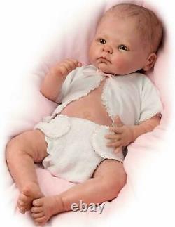 ASHTON DRAKE So Truly Real LITTLE GRACE Lifelike all VINYL Baby Doll NEW