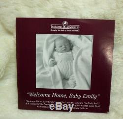 ASHTON DRAKE So Truly Real Linda Webb Welcome Home Baby Emily Enhanced Paci COA