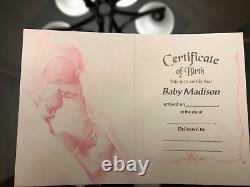 ASHTON DRAKE Sweet Dreams Baby Madison2003 So truly Real By Waltraud Hanl, NEW