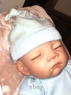 ASHTON DRAKE Sweet Dreams Baby Matthew2003 So truly Real By Waltraud Hanl, NEW