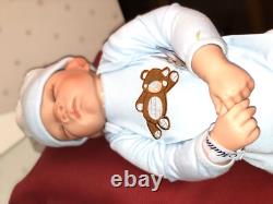 ASHTON DRAKE Sweet Dreams Baby Matthew2003 So truly Real By Waltraud Hanl, NEW