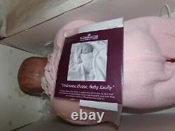 ASHTON DRAKE Welcome Home Baby EMILY Doll, So Truly Real With Box 21 Tall