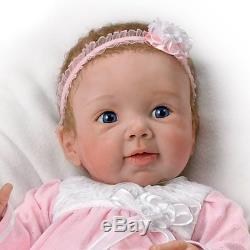 Adorable Addison Lifelike Poseable Baby Doll by The Ashton-Drake Galleries