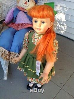 Adorable Vintage Carrot Top Patti Playpal Doll by Ashton Drake 36