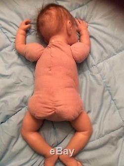 Adrie Stoete Sculpt Lola Hand Painted & Rooted Hair Reborn Doll. Used. E