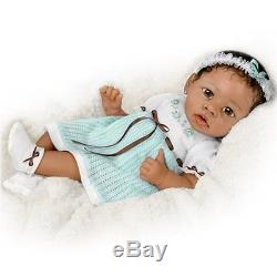 Alicias Gentle Touch Realistic Interactive Baby Doll by Ashton Drake