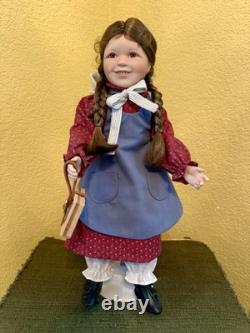 All 8 Vtg Little House on the Prarie Ashton Drake Dolls with boxes & COAs MintCond