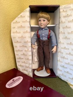 All 8 Vtg Little House on the Prarie Ashton Drake Dolls with boxes & COAs MintCond