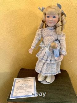 All 8 Vtg Little House on the Prarie Ashton Drake Dolls with boxes & COAs MintCond