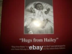 Amazing Ashton Drake NIB Hugs from Hailey Vinyl Baby Doll So Truly Real