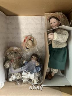 And Teddy Makes Three Collector Dolls, Yolanda Bello, Ashton-Drake, 1996