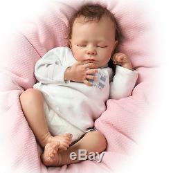 Andrea Arcello Ashley Breathing Lifelike Baby Doll So Truly Real 17 by Drake