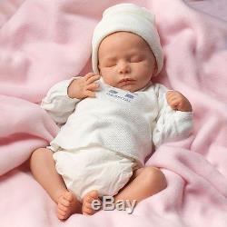 Andrea Arcello Ashley Breathing Lifelike Baby Doll So Truly Real 17 by Drake