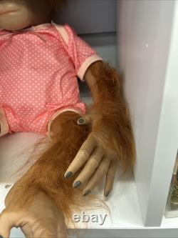 Annabelle's Hugs Monkey Doll by Ashton-Drake Galleries Ina Volprich Collectible