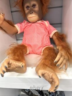 Annabelle's Hugs Monkey Doll by Ashton-Drake Galleries Ina Volprich Collectible