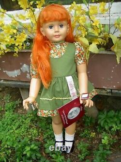 Another 36 inch, Carrot Top, Patti PlayPal doll signed Ashton Drake with COA