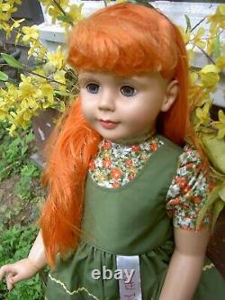 Another 36 inch, Carrot Top, Patti PlayPal doll signed Ashton Drake with COA