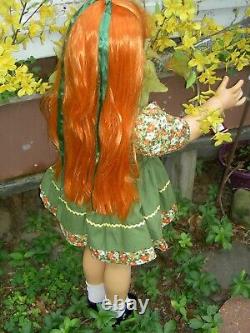 Another 36 inch, Carrot Top, Patti PlayPal doll signed Ashton Drake with COA