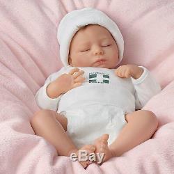 Ashley Breathing Lifelike Baby Doll So Truly Real 17 by Ashton Drake NRFB
