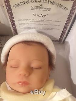 Ashley Breathing Lifelike Baby Doll So Truly Real 17 by Ashton Drake New