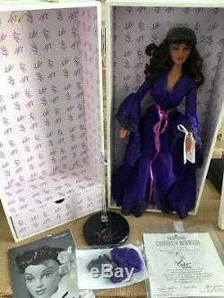 Ashton Drake 16 Vinyl Doll Violet Waters VIOLET NIGHTS TRUNK & DOLL SET withStand