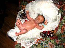 Ashton Drake 17 Chrlie Silicone Vinyl Reborn Baby Boy Doll Lifelike Newborn