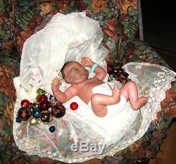 Ashton Drake 17 Chrlie Silicone Vinyl Reborn Baby Boy Doll Lifelike Newborn