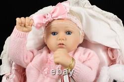 Ashton Drake 18 Vinyl & Cloth PERFECT IN PINK ANNIKA Baby Doll by Marissa May