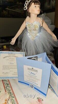 Ashton Drake 1997 Porcelain Ballerina Patrice Musical Doll With COA Numb 3625-A