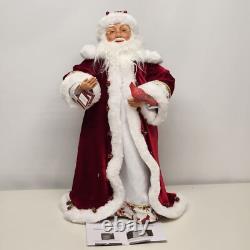 Ashton Drake 24 Santa Claus Winter Blessing Musical Doll by Vander Logt w COA