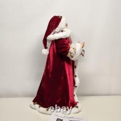 Ashton Drake 24 Santa Claus Winter Blessing Musical Doll by Vander Logt w COA